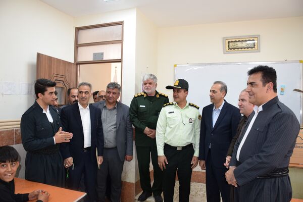 آیین افتتاح مدرسه 2 کلاسه در روستای کانی گل علیا