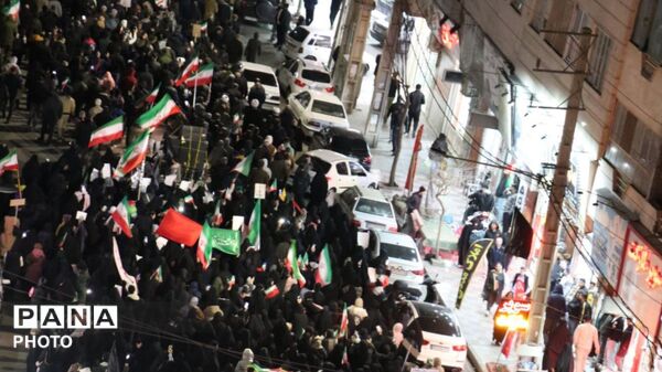 خرمدشت کرج یک‌صدا در عزای رهبر شهید امت انقلاب