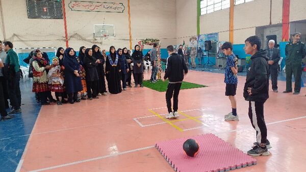 افتتاح طرح مهارت آموزی رشته های مختلف ورزشی در سالن ۱۳ آبان شیروان