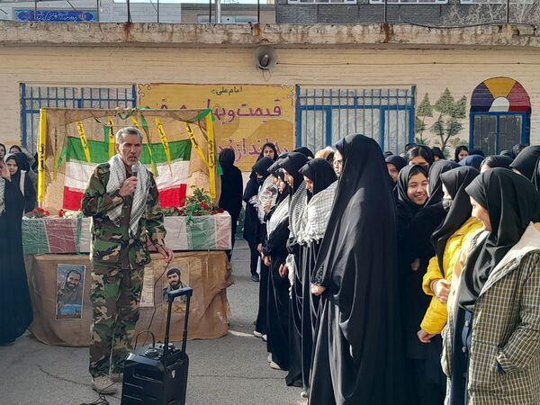 استقبال از شهید گمنام و دومین روز از تجلی وفا و فداکاری در تربت حیدریه