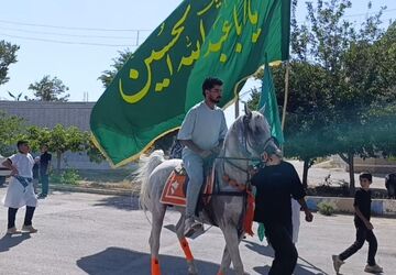 سفیددشت در سوگ علمدار