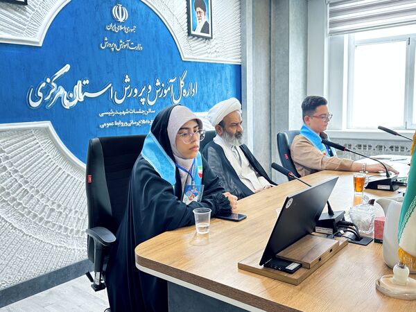 افتتاحیه دوازدهمین دوره مجلس دانش‌آموزی در استان مرکزی