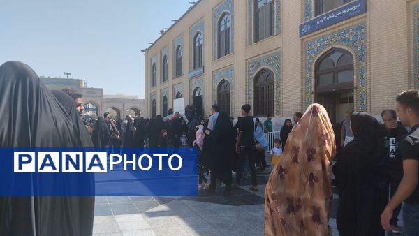 حال و هوای حرم مطهر رضوی در اربعین حسینی