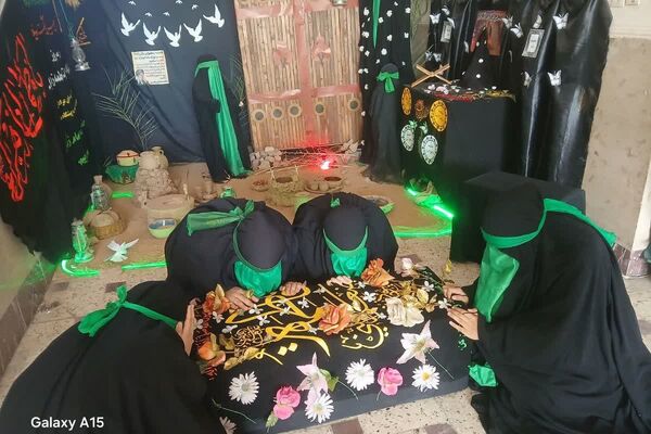 ویژه‌برنامه «یاس پهلو شکسته» در هنرستان الغدیر