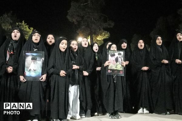 دانش‌آموزان زرقانی؛ میراث‌دار راه رهبر شهید