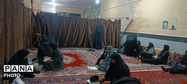 مراسم احیاء سومین شب قدر در مسجد امام حسین(ع) شهرستان پلدختر 