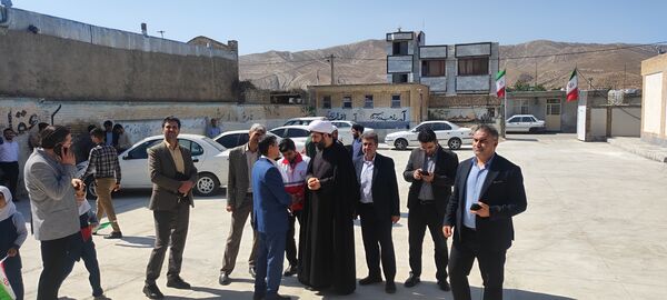 افتتاحیه مدرسه بازسازی شده ستارزاده شهرستان شیروان