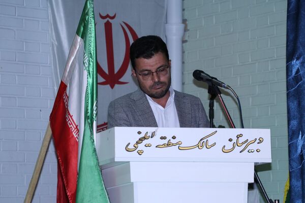 مراسم یادبود شهدای جنگ ۱۲ روزه منطقه ایلخچی 