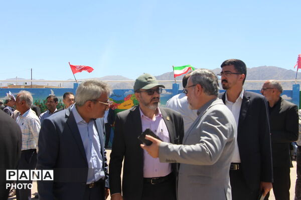 افتتاح مدرسه 6 کلاسه علوی حاجی آباد