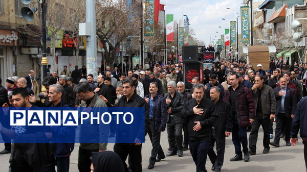 حرکت دسته عزاداری شهادت حضرت امیرالمومنین