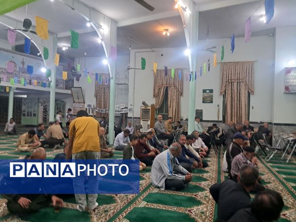 برگزاری جشن میلاد امام رضا(ع) در مسجد صاحب الزمان آشخانه 