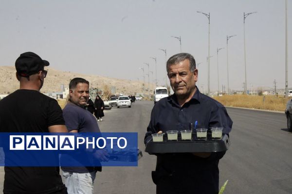 آیین پیاده‌روی جاماندگان اربعین در گچساران 