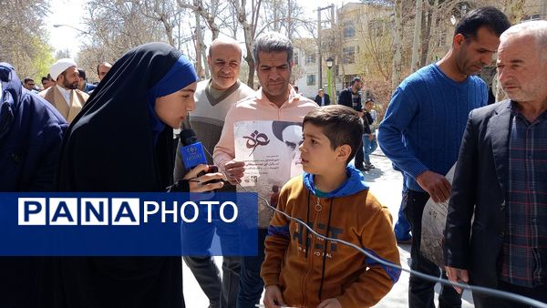 حضور پرشور مردم فلاورجان در راهپیمایی روز قدس