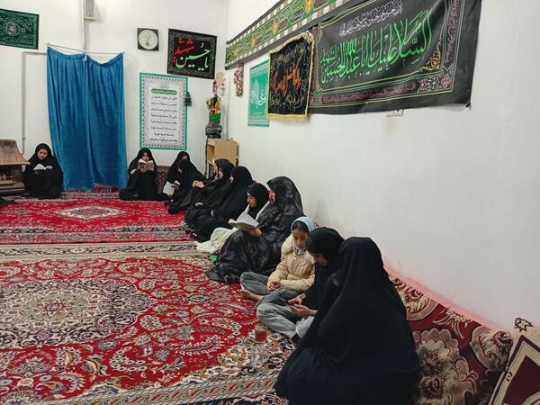 مراسم سوگواری شهادت حضرت زهرا (س) در خلیل آباد