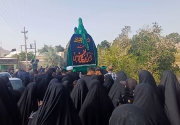 عزاداری‌های تاسوعا و عاشورای حسینی در روستاهای توابع 