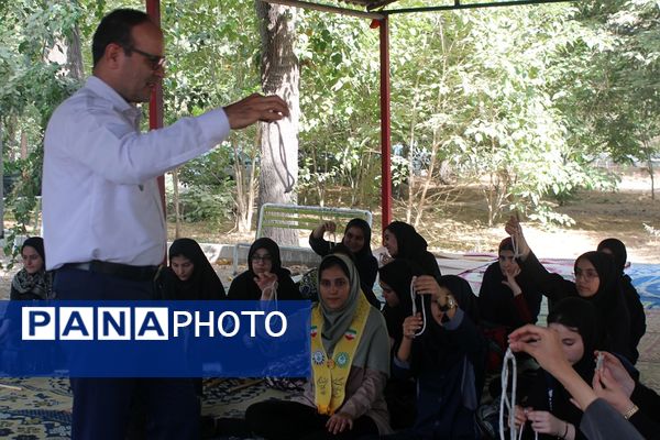 پیش اردوی یازدهمین اردوی ملی تشکیلات پیشتازان با حضور دانش‌آموزان منتخب شهرستان‌های‌ استان‌ تهران