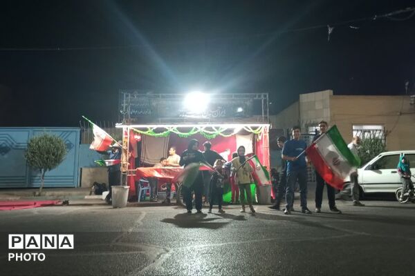 موکب دانش‌آموزی محله امامشهر یزد