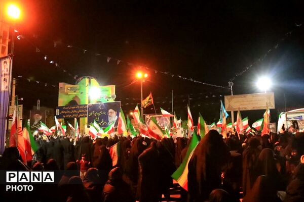 جلوه ای از حضور خانوادگی در اجتماع شبانه شهر جعفریه