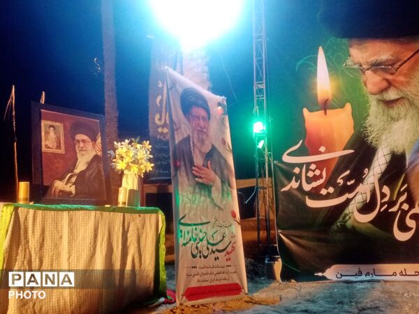 گرامیداشت شهدای دختر مدرسه شجره طیبه میناب