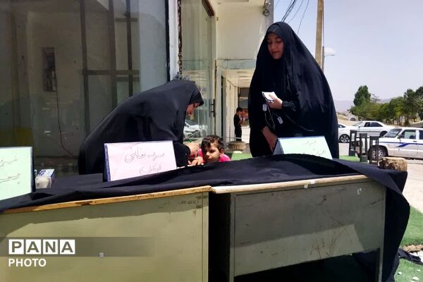 خداحافظ ای خادمِ دین و ملت؛ موکب «دلدادگان رهبر شهید» در فیروزکوه 
