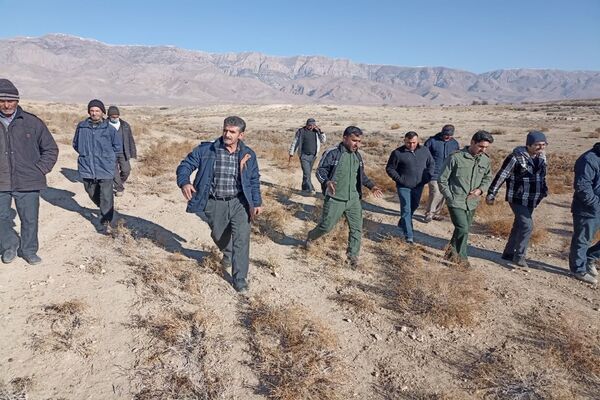 بازدید از قنات روستای پیشی دره جهت لایروبی