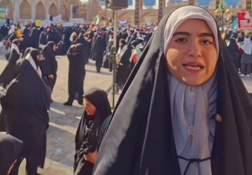 حسینیه امیرچخماق یزد، میزبان حضور پرشور نسل‌های چهارم و پنجم انقلاب اسلامی بود