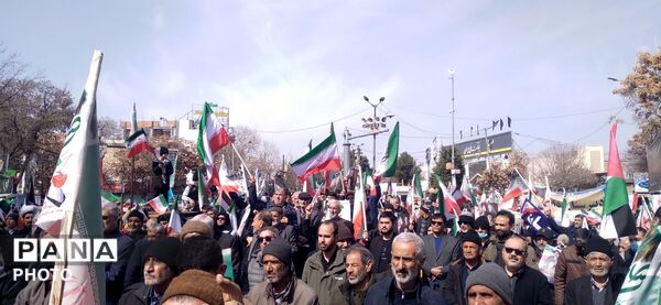 حضور مردم شهید پرور بجنورد در راهپیمایی روز قدس