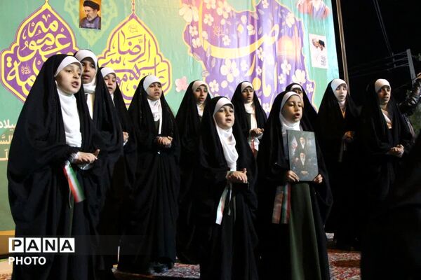آسمان سامان، امروز رنگِ حرم را به خود گرفت