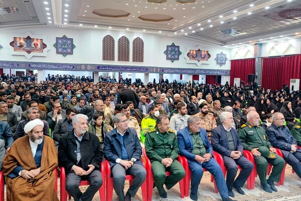 وداع با پیکر مقدس شهید مرزبان