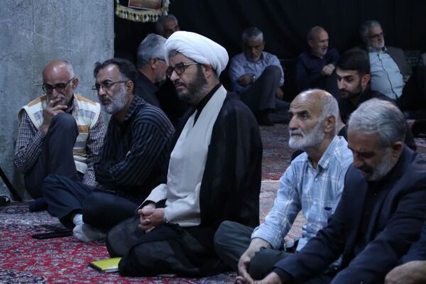 عزاداری شهادت امام جعفر صادق (ع) در آبیک 