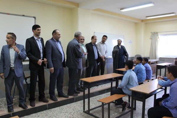 مانور بازگشایی مدارس بندپی شرقی