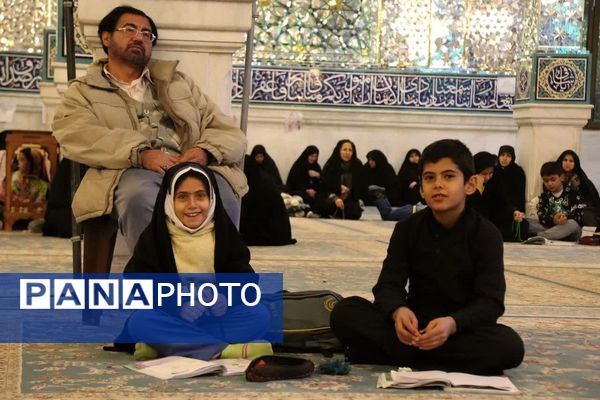 مراسم ایام فاطمیه در امامزاده عباس بن موسی (ع) بجنورد 