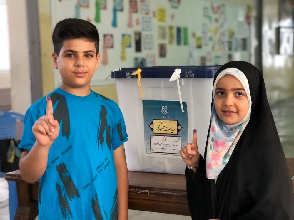 حضور پرشور مردم کردکوی در انتخابات ریاست‌جمهوری