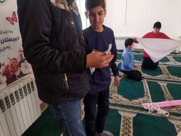 برگزاری سومین جلسه طرح دادرس در محل نمازخانه دبیرستان نمونه دانش