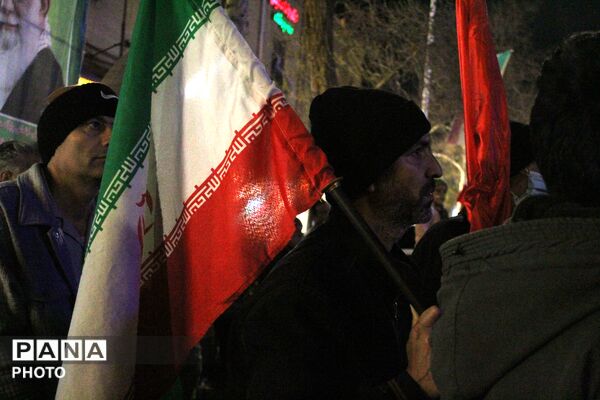 اجتماع پرشور مردم سوگوار نیشابور