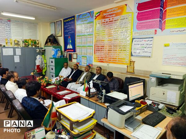 مانور بازگشایی مدارس در شهرستان میرجاوه 