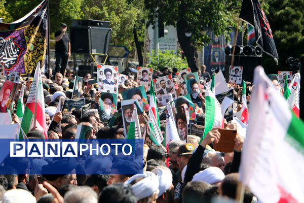 آخرین وداع با پدر معنوی آذربایجان