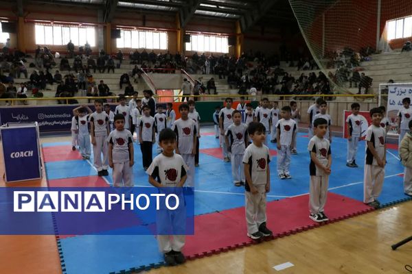 مسابقات تکواندو خردسالان پسران 