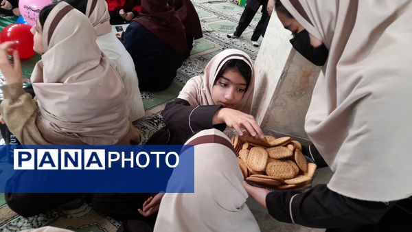 سفره مهدویت مدرسه شهدای اقتدار ناحیه 2 کرج