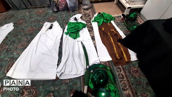 حرکت نمادین کاروان امام حسین (ع) به همت هیئت فاطمیون در میناب