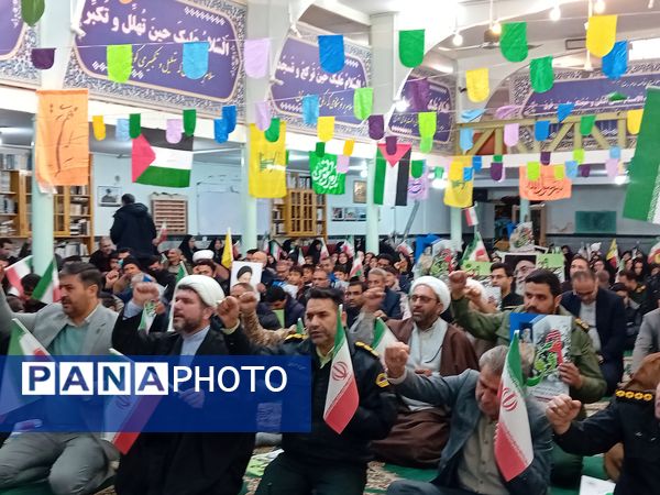 گرامیداشت حماسه ۹ دی در آشخانه