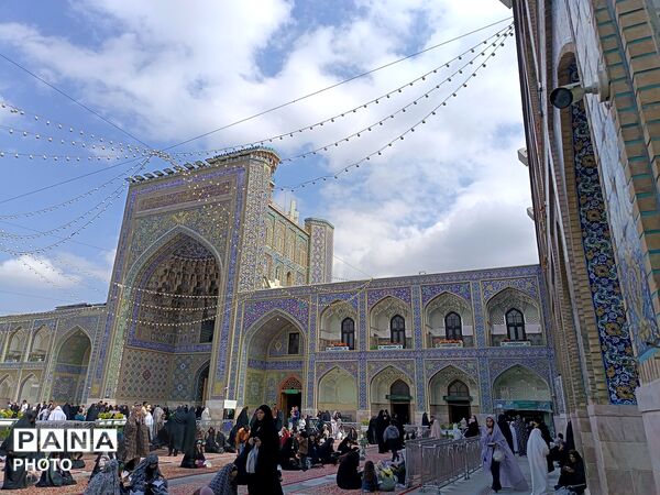 حرم ضامن آهو در آغازین روز دهه کرامت