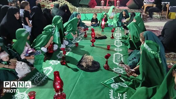 سرتشنیز در سوگِ دردانه حسین (ع)