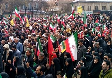 حضور حماسه ساز مردم غیور کرمانشاه در یوم الله روز قدس