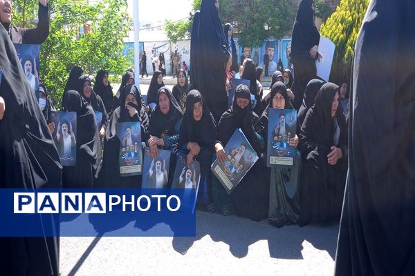 برگزاری مراسم عزاداری شهدای راه خدمت در یاسوج