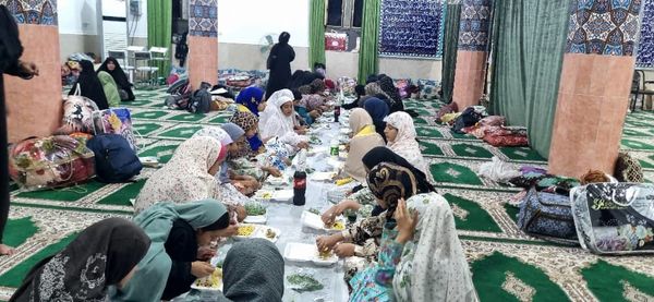 حضور پرشور پیشتازان سیریک در اعتکاف دانش‌آموزی