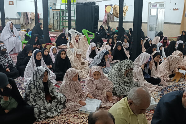 برگزاری مراسم معنوی اعتکاف در شهر صغاد