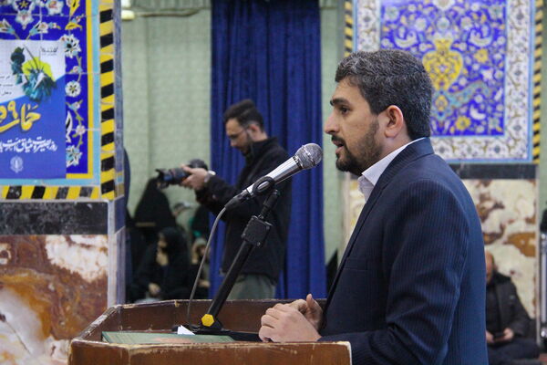 گرامیداشت حماسه ۹ دی در مسجد حظیره یزد