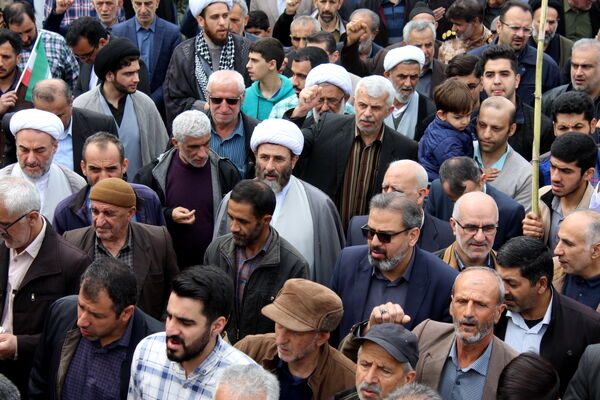 راهپیمایی روز قدس بندپی شرقی