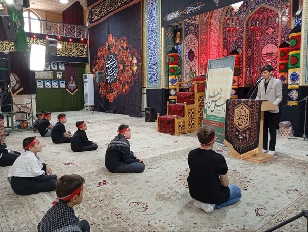 سوگواره «احلی من العسل» در حسینیه اعظم زنجان 